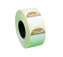 Food Hygiene Day Dot - Per Day - Per Roll - 25mm