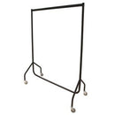 Easi-rail 5ft Garment Rail - Black - 2in Castors