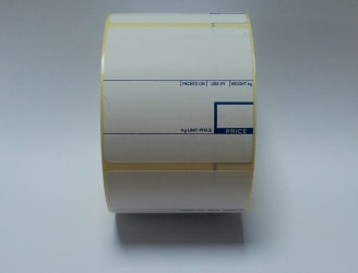 58mm x 60mm CAS Thermal Scale Labels (40 Rolls / 20000 Labels)