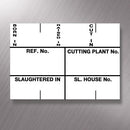 Monarch Paxar 1153 Beef & Veal Meat Coding Labels