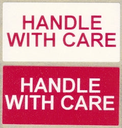 Handle With Care Labels (Qty: 500)