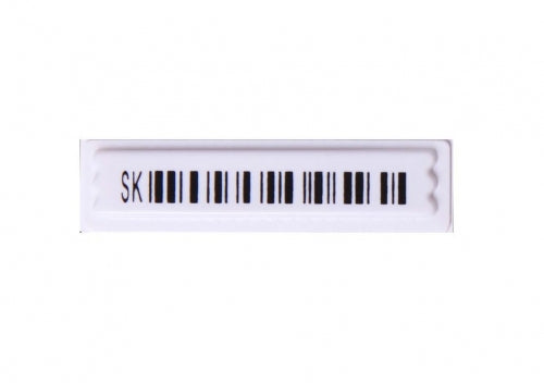 AM 58KHz Frequency 44x10mm Security Soft Tag Labels