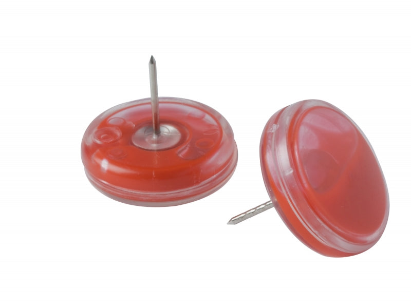 Security Ink Button Tag - Red