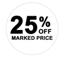 Promotional Labels - 25% Off - 1000 Promo Labels