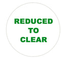 Promotional Labels - Reduced To Clear - 1000 Promo Labels