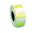 Food Hygiene Day Dot - Per Day - Per Roll - 25mm