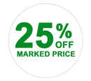 Promotional Labels - 25% Off - 1000 Promo Labels