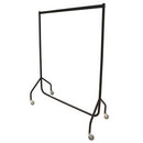 Easi-rail 4ft Garment Rail - Black - 2in Castors