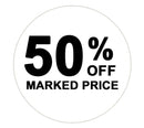 Promotional Labels - 50% Off - 1000 Promo Labels