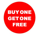 Promotional Labels - Buy One Get One Free - 1000 Promo Labels