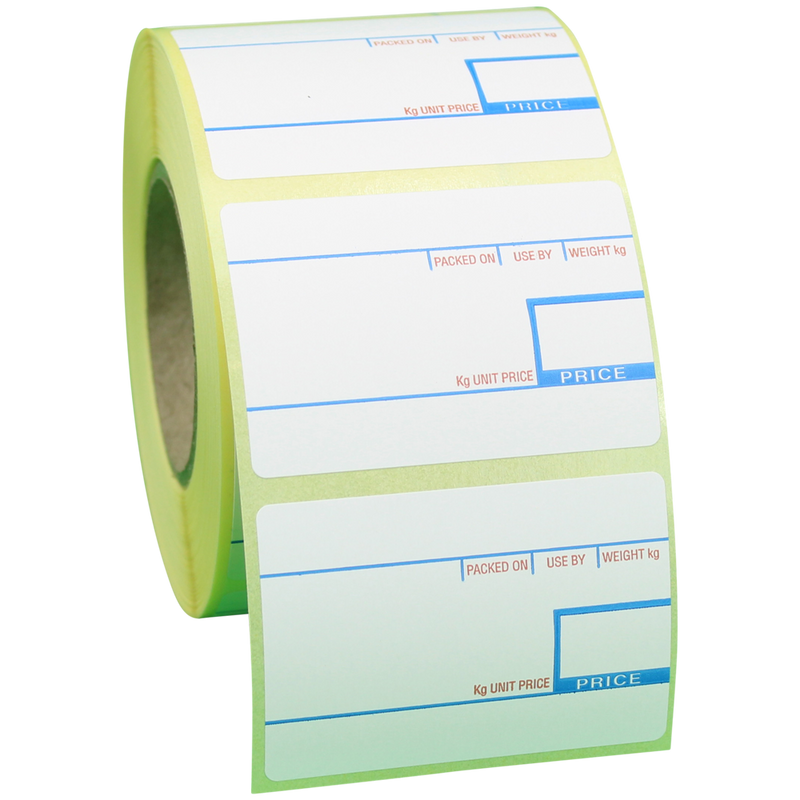 58mm x 40mm CAS Thermal Scale Labels (40 Rolls / 30000 Labels)