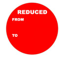 Promotional Labels - Reduced From To - 1000 Promo Labels
