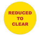 Promotional Labels - Reduced To Clear - 1000 Promo Labels