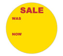 Promotional Labels - Sale Was Now- 1000 Promo Labels