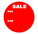 Promotional Labels - Sale Was Now- 1000 Promo Labels