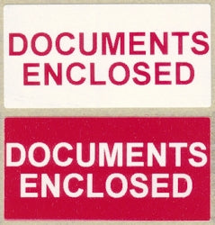 Documents Enc. Labels (Qty: 500)