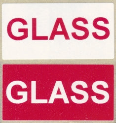 Glass Labels (Qty: 500)