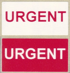 Urgent Labels (Qty: 500)